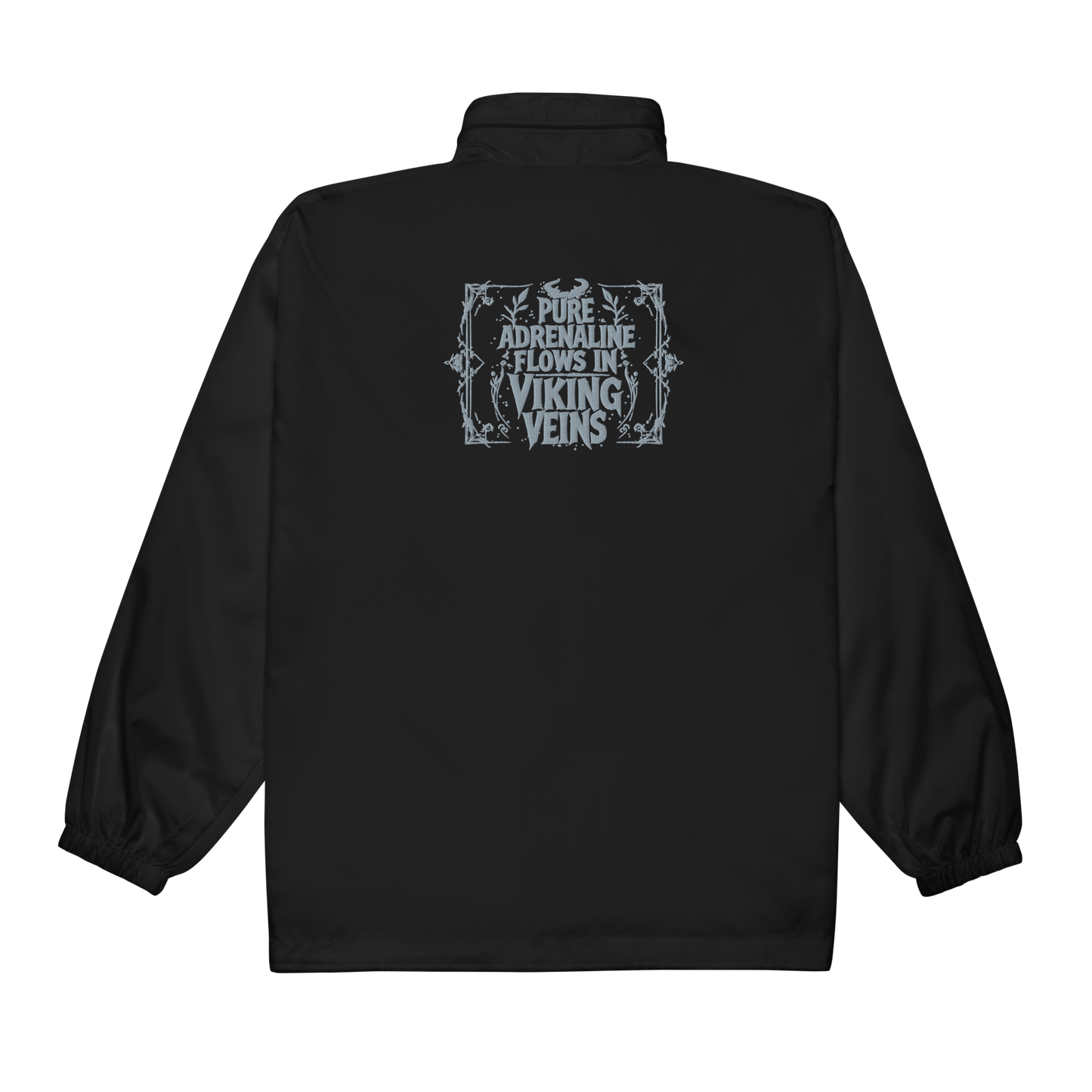 Viking windbreaker with bold Vegvisir emblem for Odin’s chosen