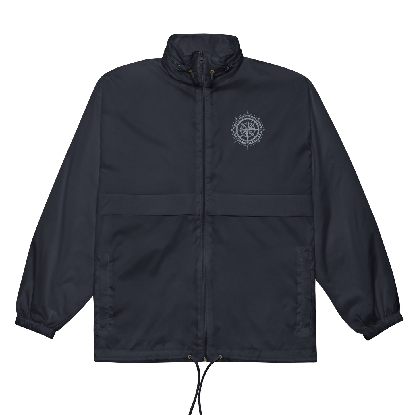 Detailed view of Norse windbreaker as a warrior windbreaker