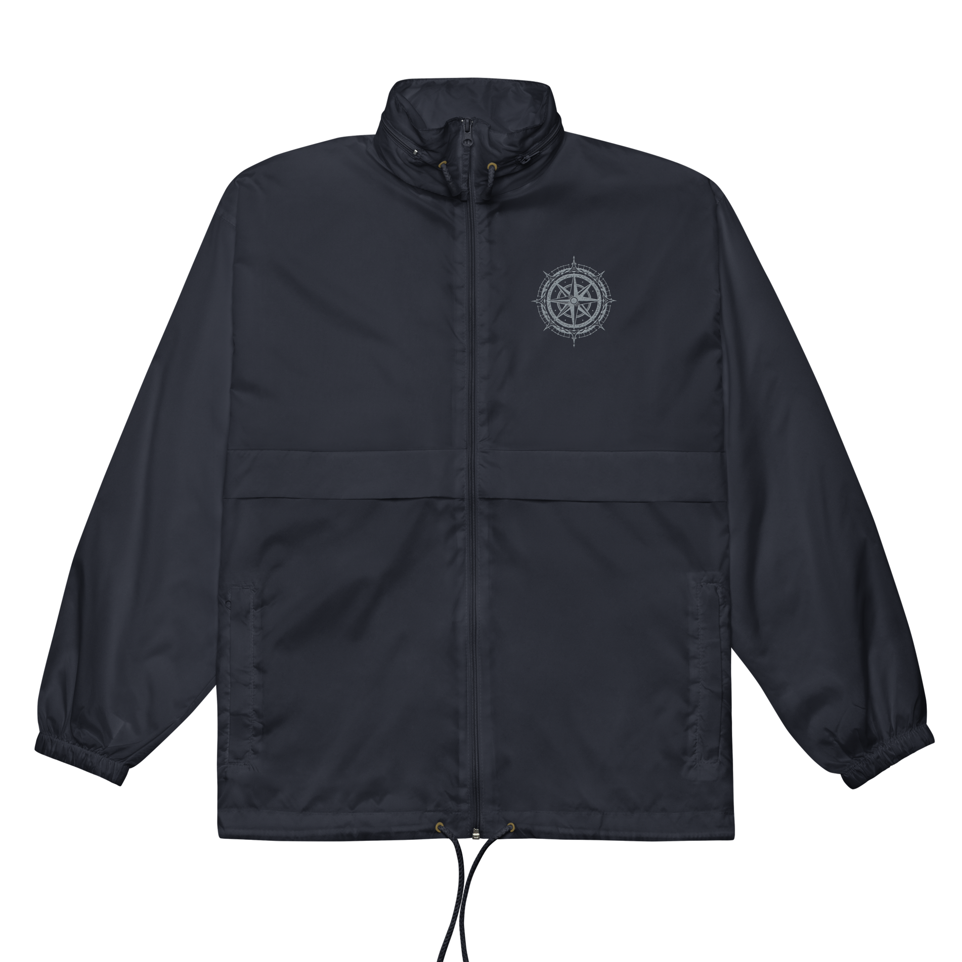 Detailed view of Norse windbreaker as a warrior windbreaker