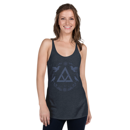 Viking racerback tank showcasing legacy and performance